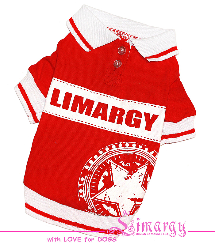 Футболка "Lim Star" красная Размер -
