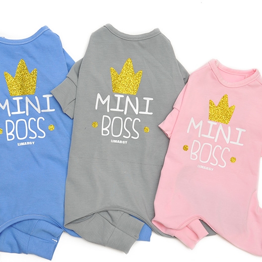 Пижама "Mini Boss" серая Размер L