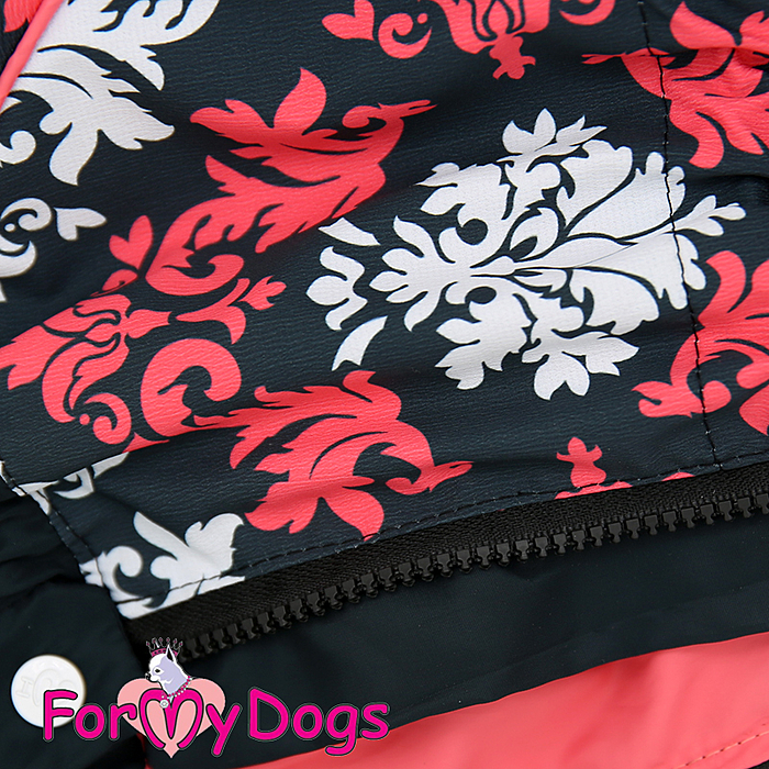 Дождевик "Готик" для средних и больших собак для девочки - 36484 Дождевик "Готик" для средних и больших собак для девочки-36484