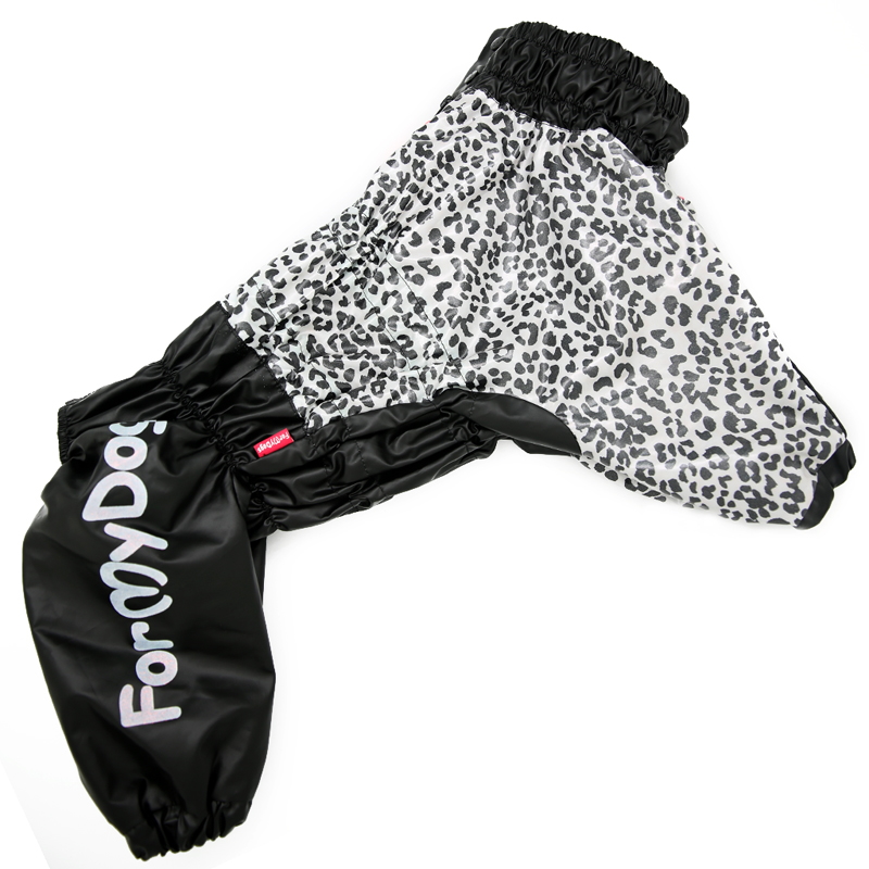 Дождевик "Лео" для средних и больших собак для девочки Размер D1