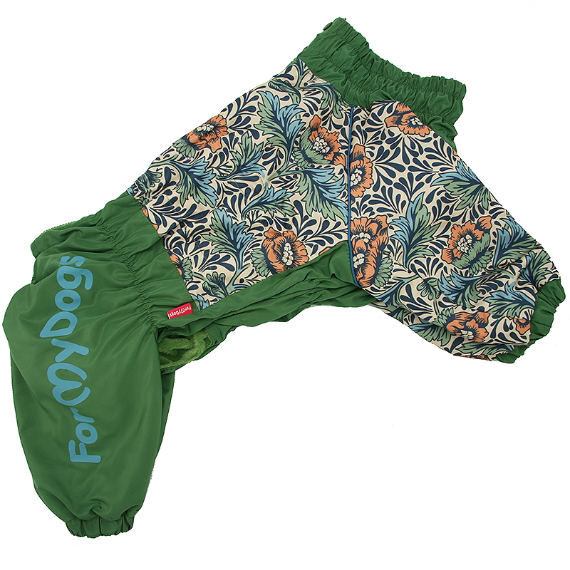 Комбинезон "Зелень" для средних и больших собак для мальчика Размер C2